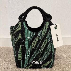 STAUD cote beaded bag